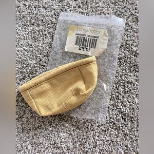 Longaberger business basket liner - color: buttercup